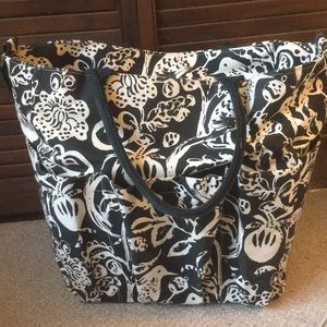 Black print Rockflowerpaper Weekender bag